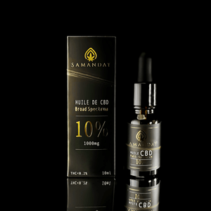 Huile de CBD Purifiée - Samanday - Spectre large - (Broad spectrum) - Samanday