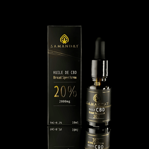 Huile de CBD Purifiée - Samanday - Spectre large - (Broad spectrum) - Samanday